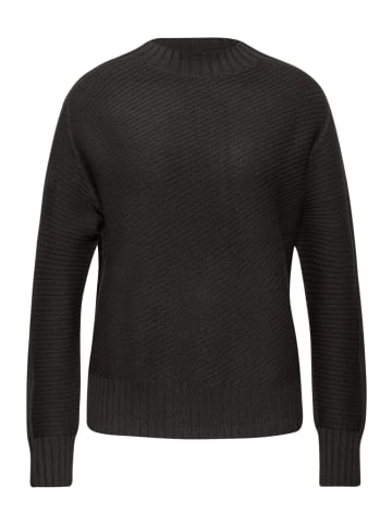Street One Seamless Structure Sweater in Darkest Brown