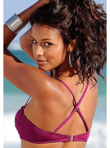 LASCANA Bügel-Bandeau-Bikini in beere