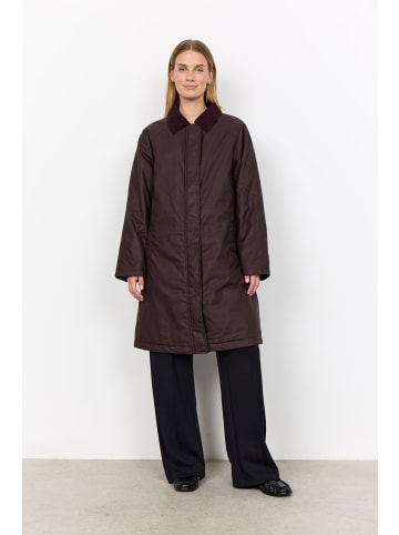 soyaconcept SC-GIA 2 Jacke mit Cordkragen in Chocolate Plum