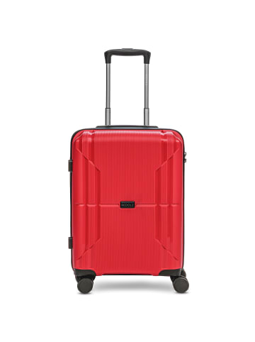 Redolz Essentials 06 CABIN 4 Rollen Kabinentrolley 55 cm in red 2