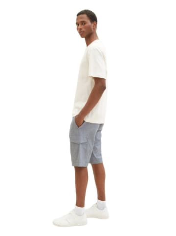 Tom Tailor Short in navy chambray