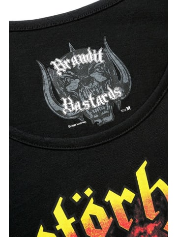 Brandit T-Shirt "Motörhead Tank Top Overkill" in Schwarz