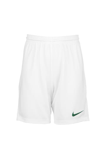 Nike Performance Trainingsshorts Dry Park III in weiß / grün