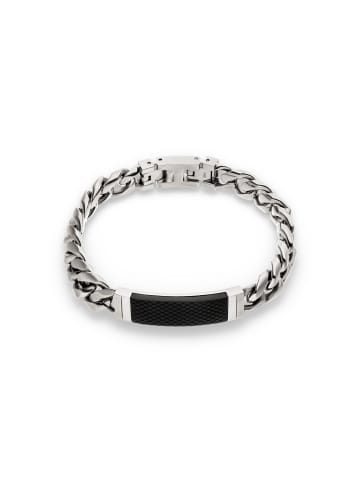 s.Oliver Armband Steel Tag in silber