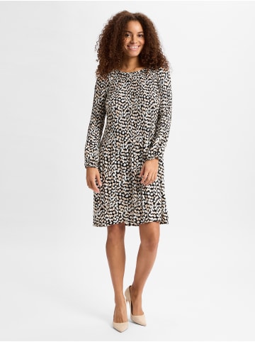 CARTOON Kleid in ecru schwarz - 0001