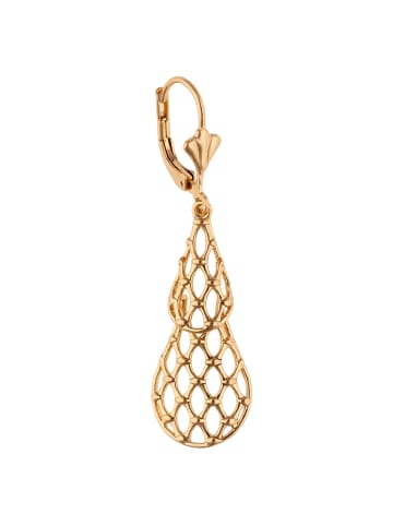 IZIA Women Drop Earrings in Rose Gold