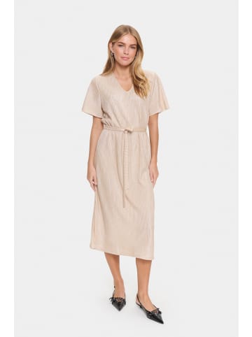 SAINT TROPEZ Jerseykleid EvySZ Lockere Passform in Winter White