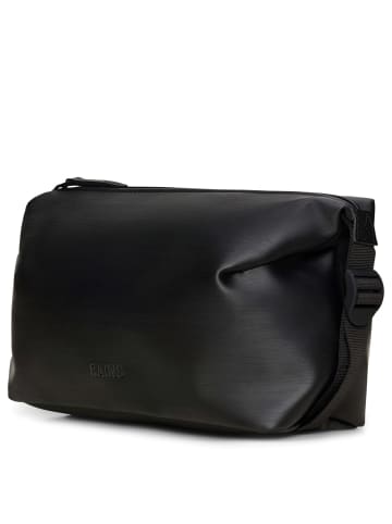 RAINS Hilo - Kulturbeutel 26 cm (pool) in black grain