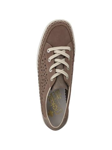 rieker Schnürschuh in braun