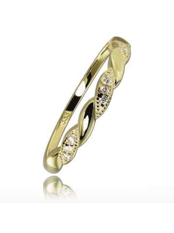BALIA 333 Gelbgold - 8 Karat Damen Ringe Wellen Fingerring 60 (19,1)