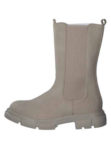 Tom Tailor Chelsea Boots in cream cream