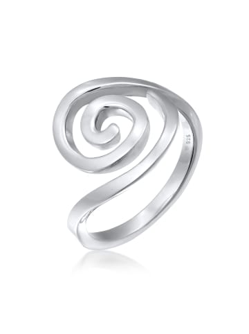 Elli Ring 925 Sterling Silber Kreis, Spirale in Silber