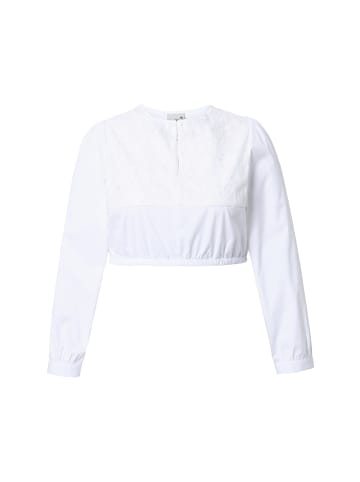 Ulla Popken Bluse in schneeweiß