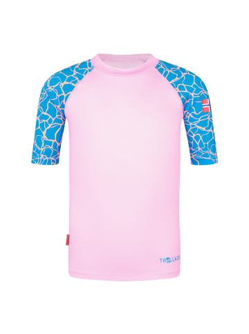 Trollkids Badeshirt Haukland T in dynamic blue