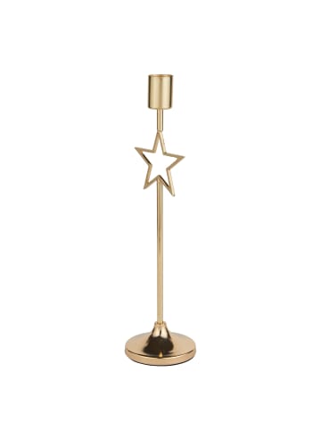 Butlers Kerzenhalter STARLET in Gold
