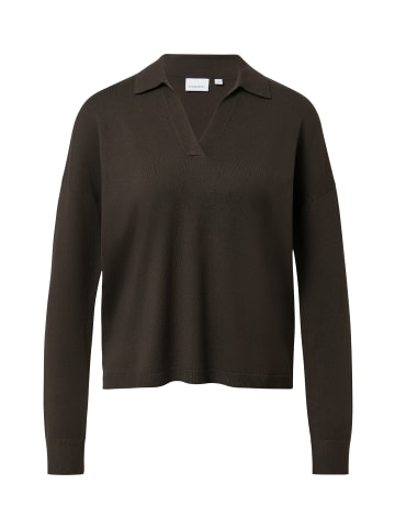 comma Strickpullover in schoko - 0002