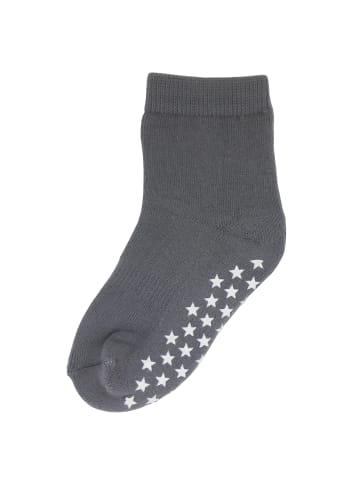 Yalion 9er-Set Yalion Baby Antirutschsocken, grau, weich & atmungsaktiv