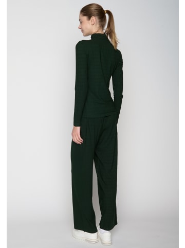 GreenBomb Longsleeve Basic in Dunkel Grün