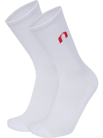 normani 4 Funktions Tennissocken mit Frotteesohle in Weiß