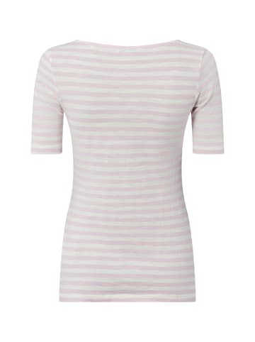 Marc O'Polo T-Shirt in rosa weiß