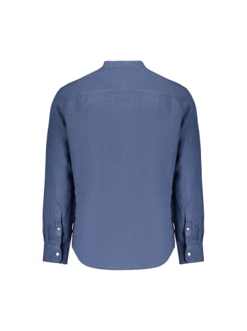North Sails Blau Herren Hemd aus Leinen