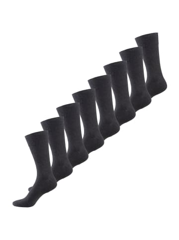 Nur Die  Freizeitsocken 98% Baumwolle weich atmungsaktiv in anthrazitmelange