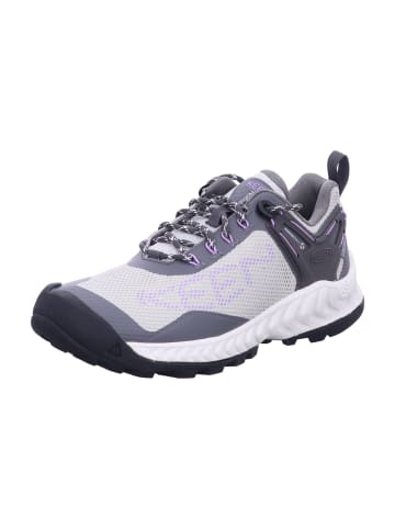 Keen Wanderschuhe NXIS EVO WP W-STEEL GREY/ENGLISH LA in Grau
