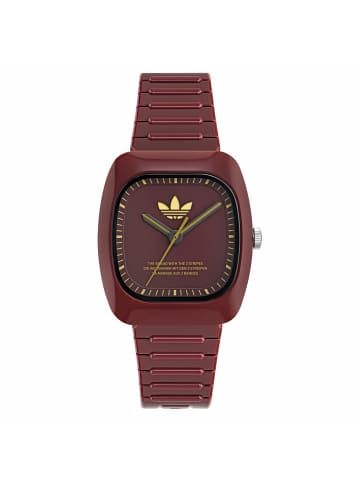 adidas Analoguhr für Erwachsene in rot