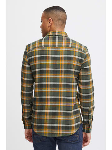 BLEND Langarmhemd Shirt in Grün