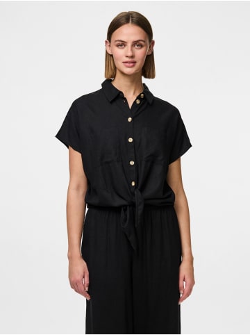 Pieces Kurzarmhemd in Black