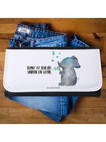 Mr. & Mrs. Panda Portemonnaie für Damen Elefant Seifenblasen mit... in Weiß