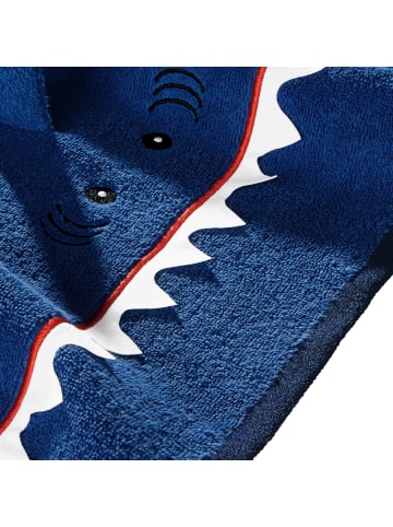 Erwin Müller Frottier Kinder-Badetuch in blau