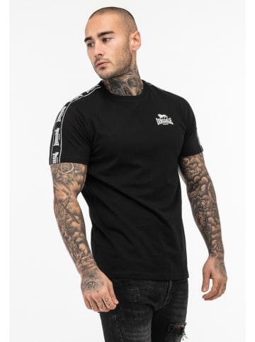 Lonsdale T-Shirt "Brindister" in Schwarz