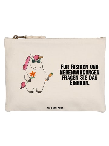 Mr. & Mrs. Panda Federmäppchen Einhorn Woodstock mit Spruch in Weiß