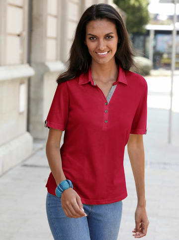 WITT WEIDEN Poloshirt in rot