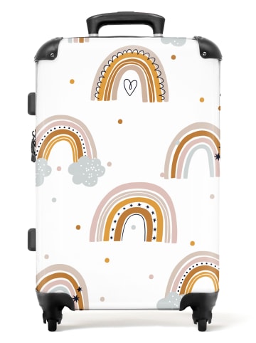 MuchoWow Suitcase, Koffer, Reisekoffer Regenbögen