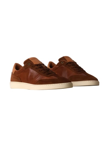 Redskins  Quadri-Sneaker aus Leder Braun