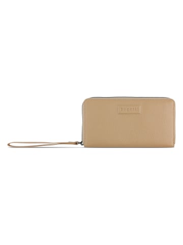 Bugatti Elsa Geldbörse RFID Schutz Leder 19 cm sand