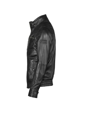 Bugatti Lederjacke BUSASCHA in Schwarz