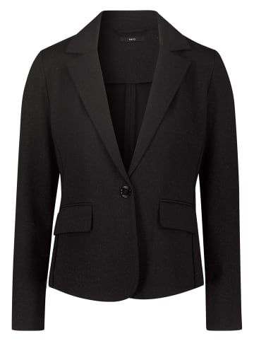 Zero  Jerseyblazer mit Klappentaschen in Black Beauty