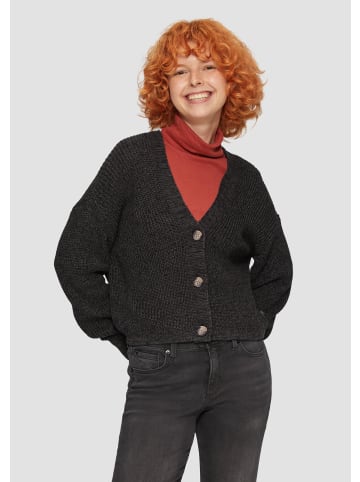 QS Strickjacke  in  99W0_schwarz