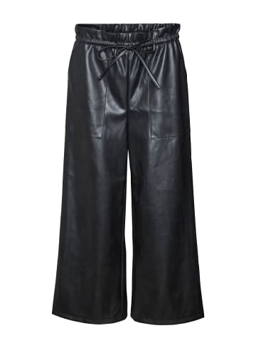 Vero Moda Hose in Lederoptik in Black
