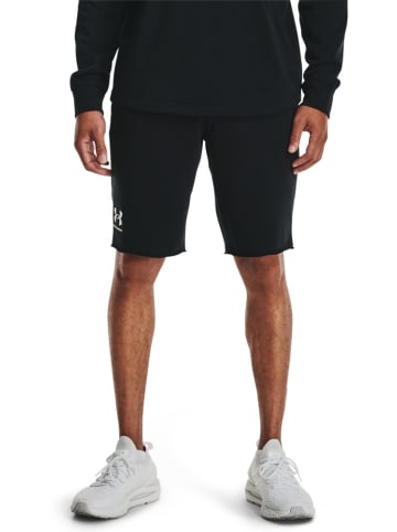 Under Armour Short "UA Rival Shorts aus French Terry" in Schwarz