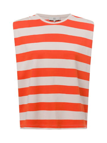 IPURI Top in beige orange - 0001