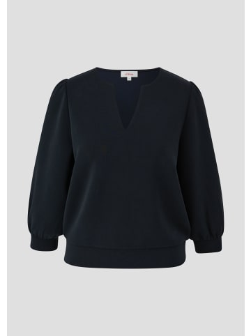 s.Oliver Sweatshirt in 9999_schwarz