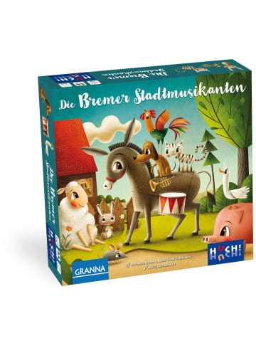 HUCH! Kinderspiel Die Bremer Stadtmusikanten in Bunt