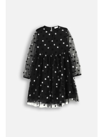 Coccodrillo Tüllkleid in schwarz