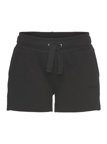 LASCANA Sweatshorts in schwarz