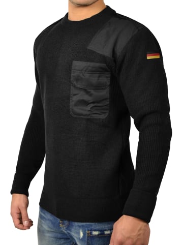 Normani Outdoor Sports Herren BW-Pullover Dörentrup in Schwarz