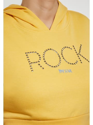 myMo ROCKS Damen Hoodie in GELB